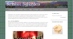 Desktop Screenshot of berkshirehighlanders.org